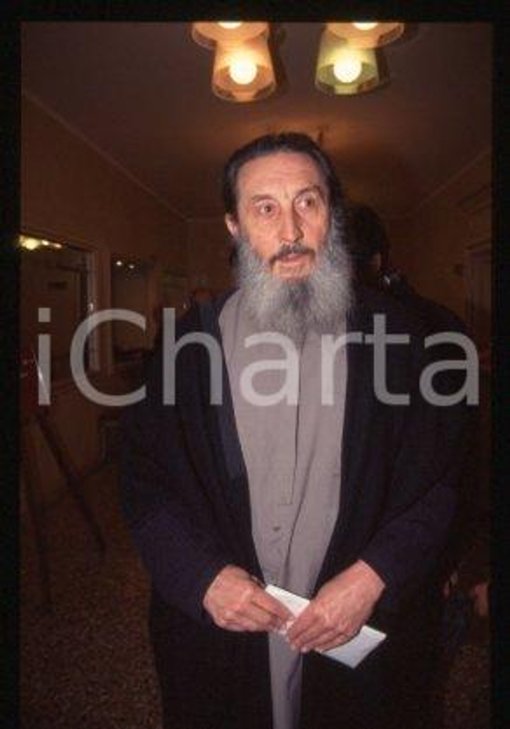 Abd al-Wahid PALLAVICINI MILAN Islamista italiano 1997 ca * 35mm vintage slide 1