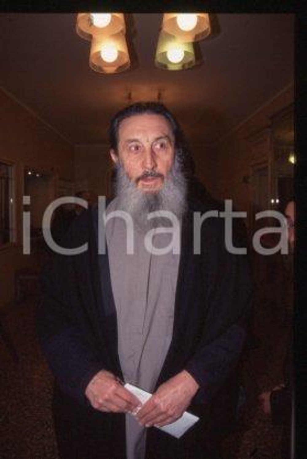 Abd al-Wahid PALLAVICINI MILAN Islamista italiano 1997 ca * 35mm vintage slide 2