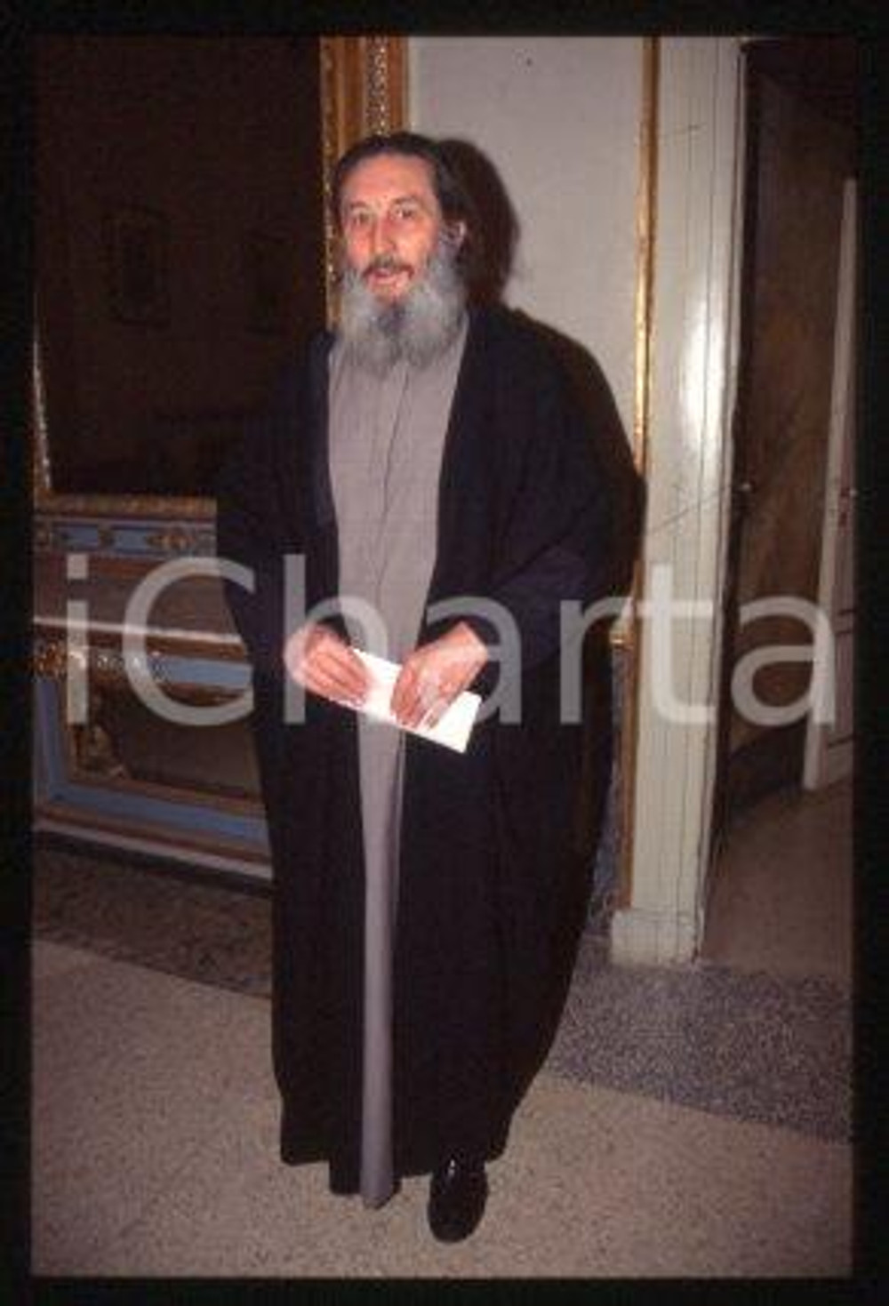 Abd al-Wahid PALLAVICINI MILAN Islamista italiano 1997 ca * 35mm vintage slide 6