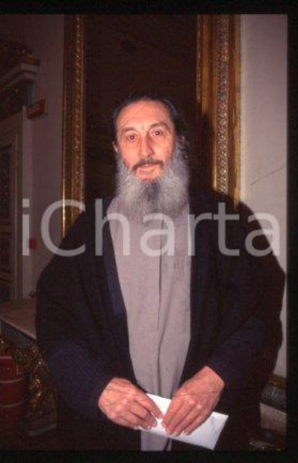 Abd al-Wahid PALLAVICINI MILAN Islamista italiano 1997 ca * 35mm vintage slide 7