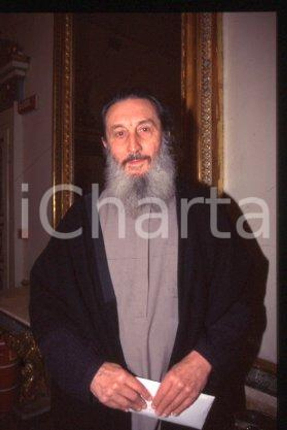 Abd al-Wahid PALLAVICINI MILAN Islamista italiano 1997 ca * 35mm vintage slide 8