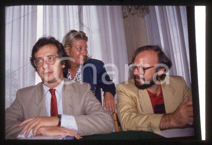 Lalla TRUPIA Walter VELTRONI Gianni BORGNA - PCI 1990 ca * 35 mm vintage slide 4