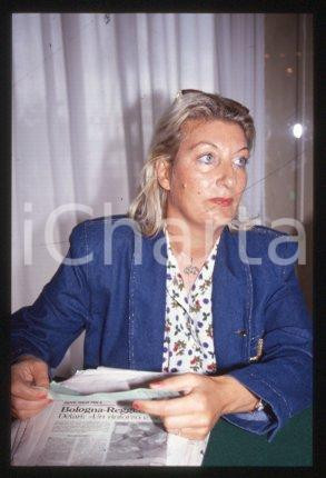 Lalla TRUPIA - PCI ITALIA Ritratto 1990 ca * 35 mm vintage slide 10