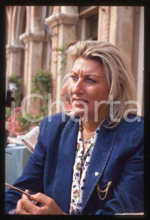Lalla TRUPIA - PCI ITALIA Ritratto 1990 ca * 35 mm vintage slide 15