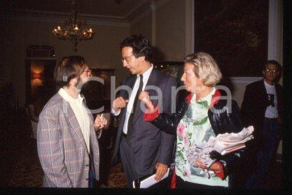 Lalla TRUPIA Walter VELTRONI Gianni BORGNA - PCI 1990 ca * 35mm vintage slide 19