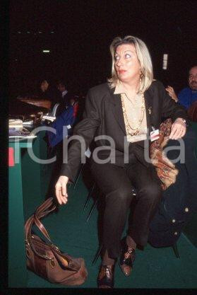 Lalla TRUPIA - ITALIA Ritratto della politica 1995 ca * 35 mm vintage slide 27