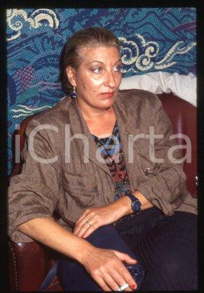 Lalla TRUPIA - ITALIA Ritratto della politica 1990 ca * 35 mm vintage slide 29