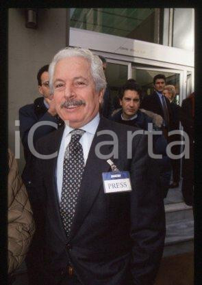 Salvatore TROPEA - ITALY Portrait of a journalist 1992 ca * 35mm vintage slide 3