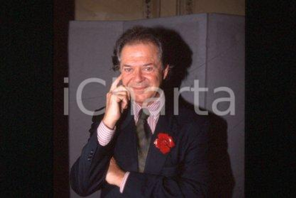Franco Maria RICCI - MILANO Socio Onorario di Brera 1992 * 35 mm vintage slide 2
