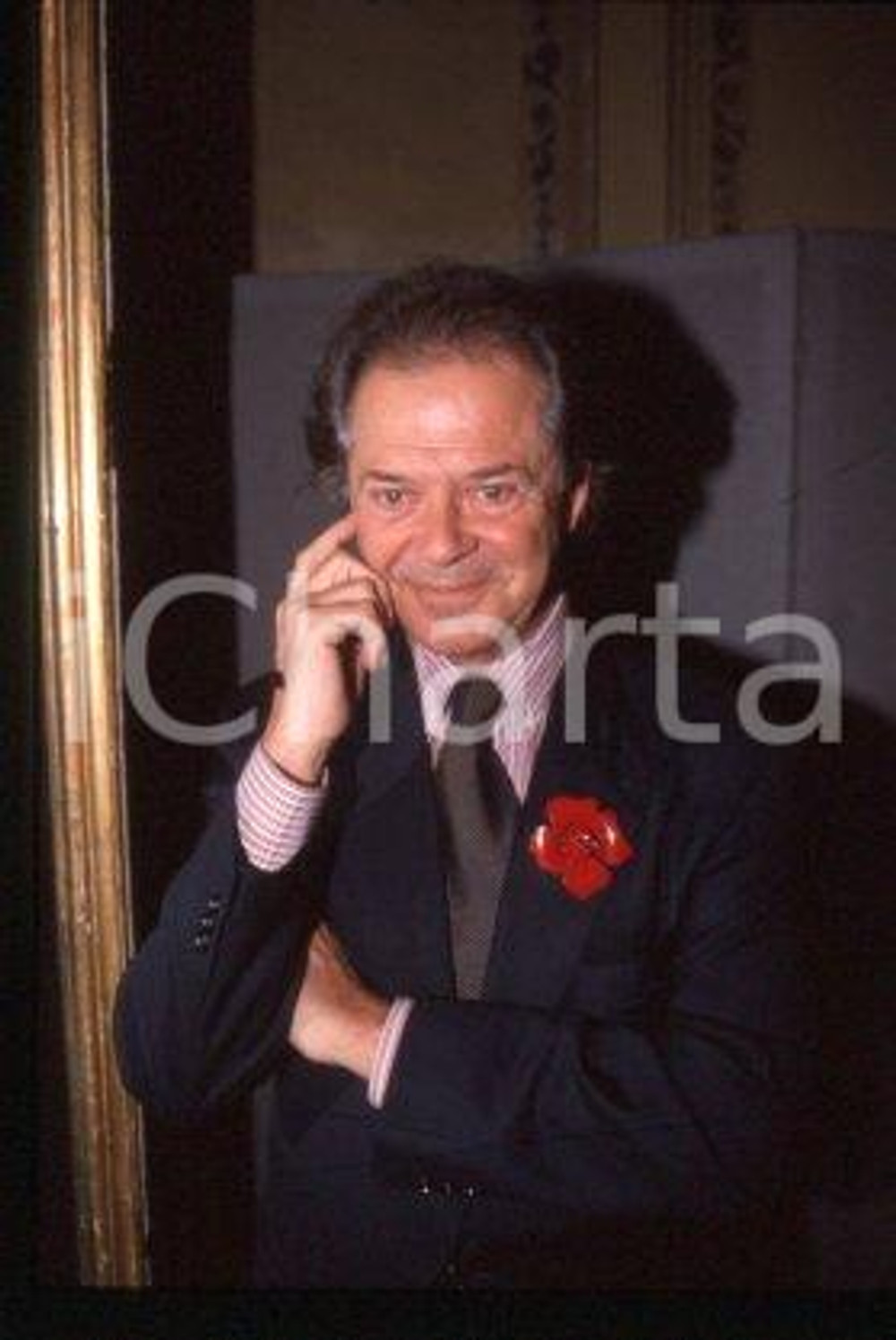 Franco Maria RICCI - MILANO Socio Onorario di Brera 1992 * 35 mm vintage slide 3