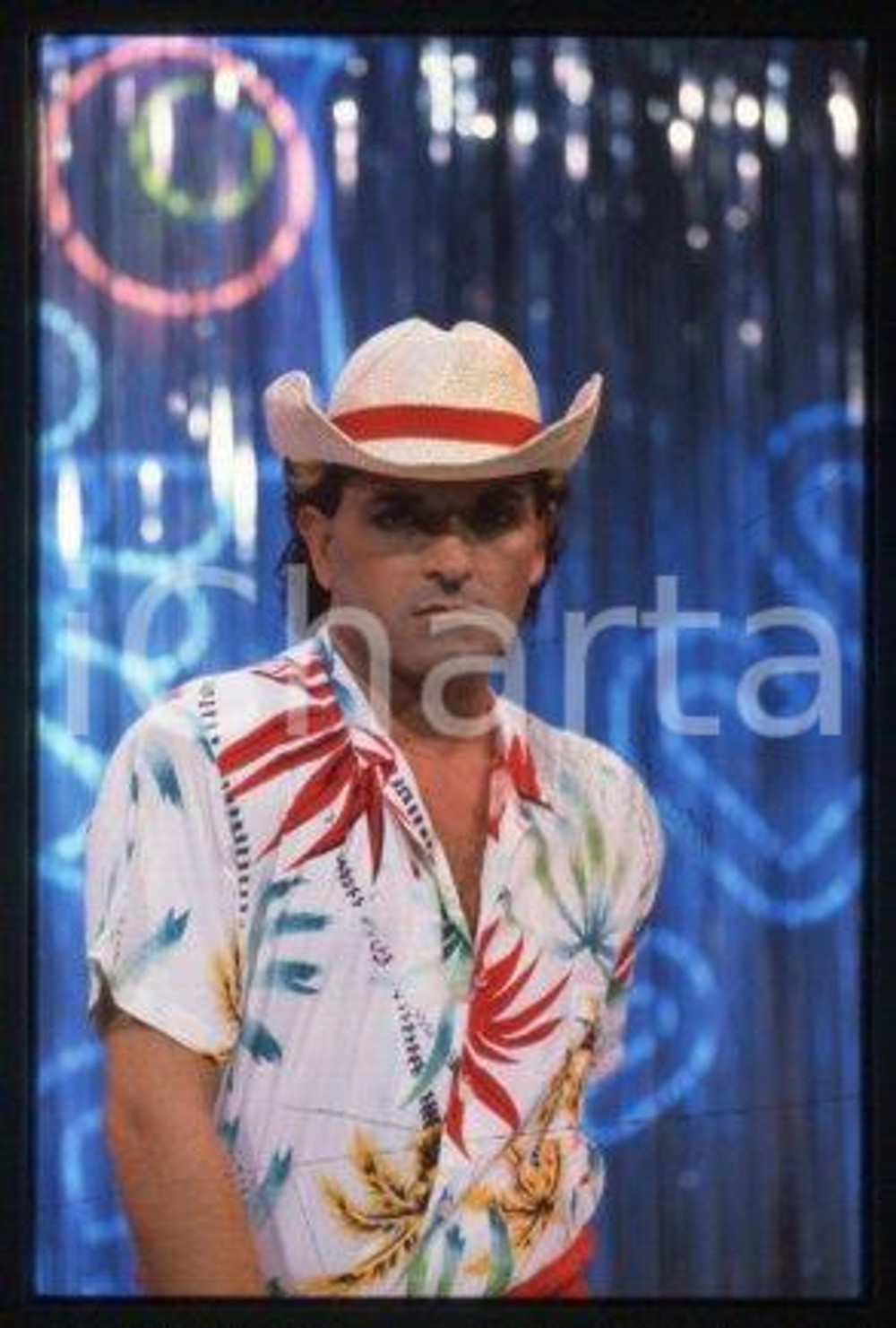 Cristiano MALGIOGLIO - ITALIA Un cantautore 1983 ca * 35 mm vintage slide 3