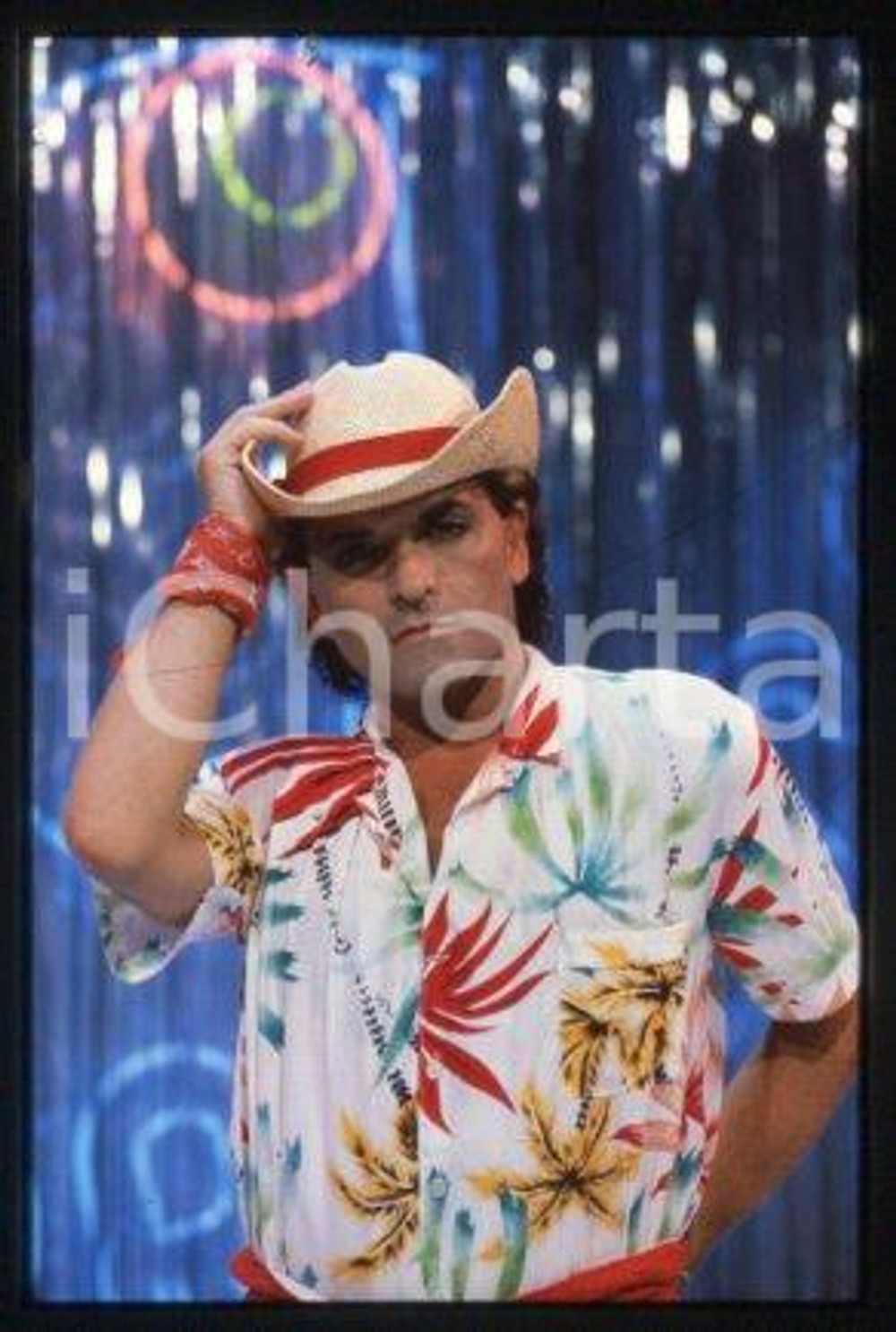 Cristiano MALGIOGLIO - ITALIA Un cantautore 1983 ca * 35 mm vintage slide 6