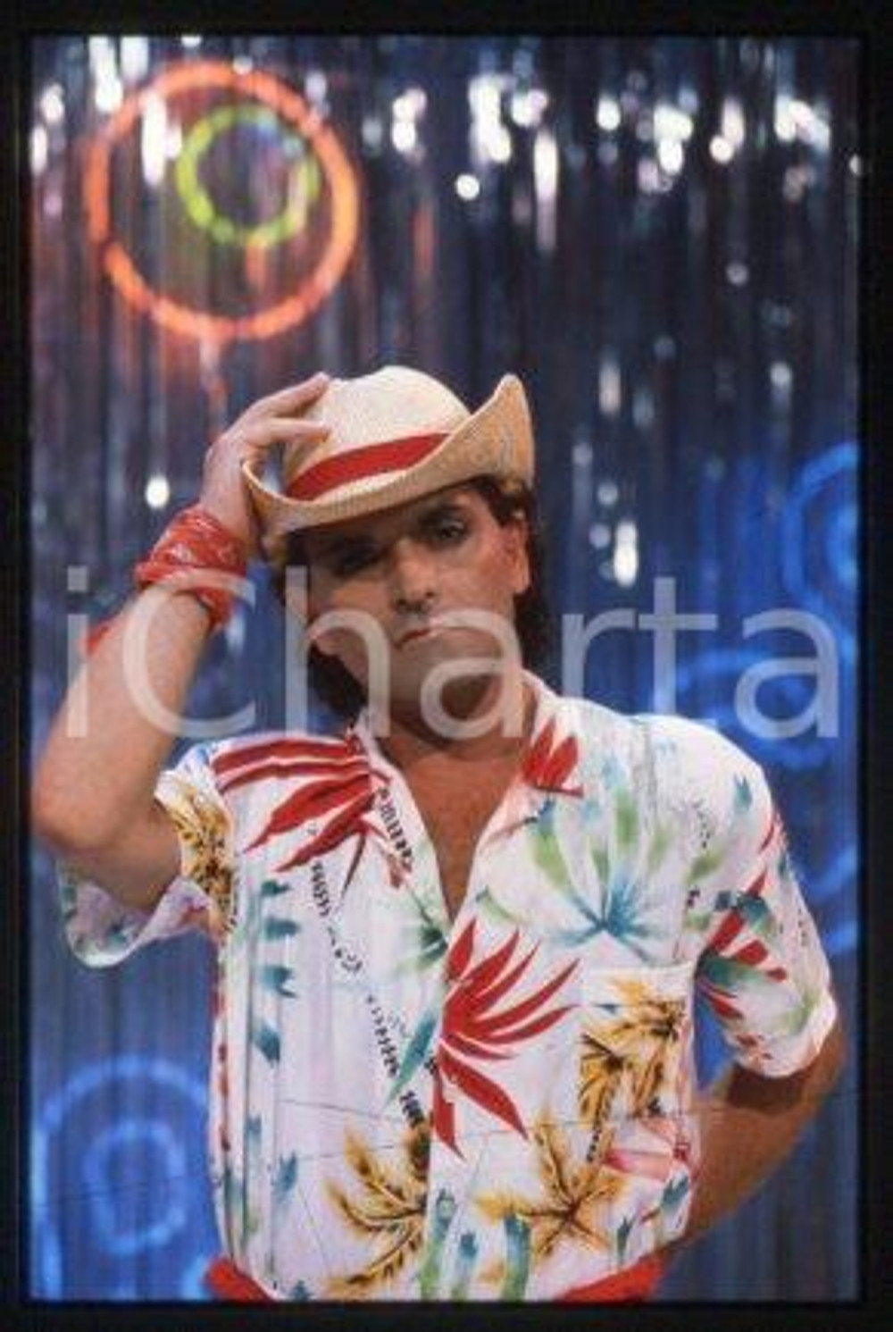 Cristiano MALGIOGLIO - ITALIA Un cantautore 1983 ca * 35 mm vintage slide 7