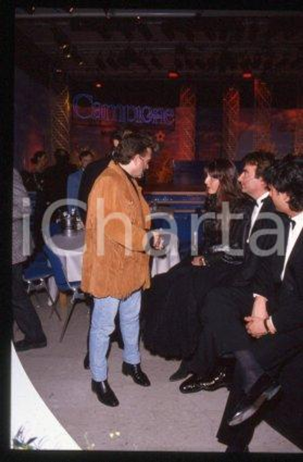 Cristiano MALGIOGLIO - ITALIA Un cantautore 1993 ca * 35 mm vintage slide 14