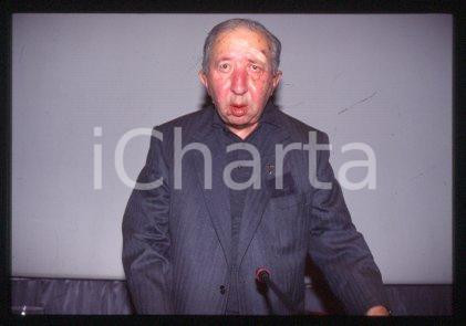 Don Luigi GIUSSANI MILAN Italian priest Costume 1998 ca * 35 mm vintage slide 7