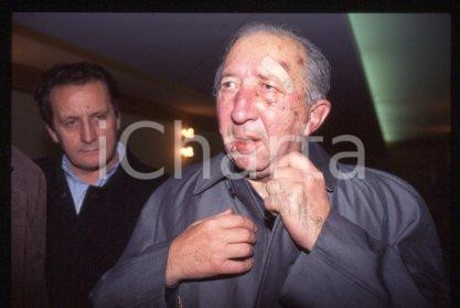 Don Luigi GIUSSANI MILAN Italian priest Costume 1998 ca * 35 mm vintage slide 11