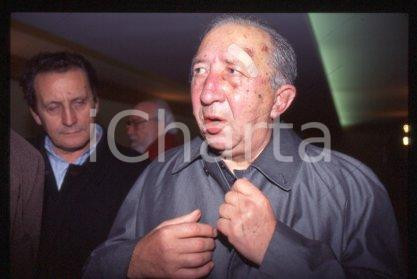 Don Luigi GIUSSANI MILAN Italian priest Costume 1998 ca * 35 mm vintage slide 14
