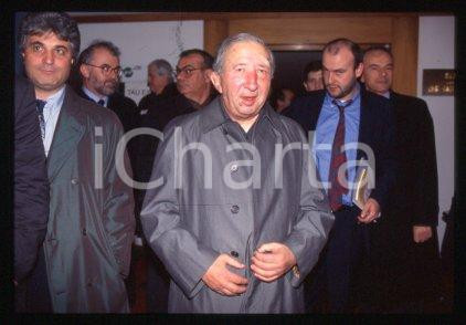 Don Luigi GIUSSANI MILAN Italian priest Costume 1998 ca * 35 mm vintage slide 16