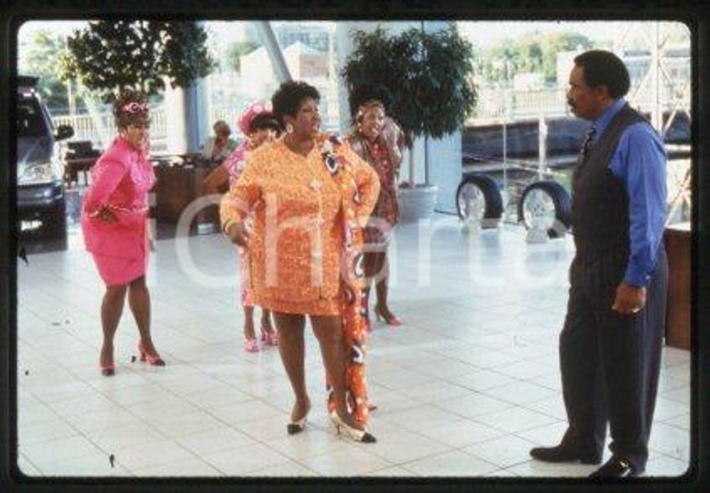 THE BLUES BROTHERS 2000 - CINEMA Aretha FRANKLIN 1998 * 35 mm vintage slide 1