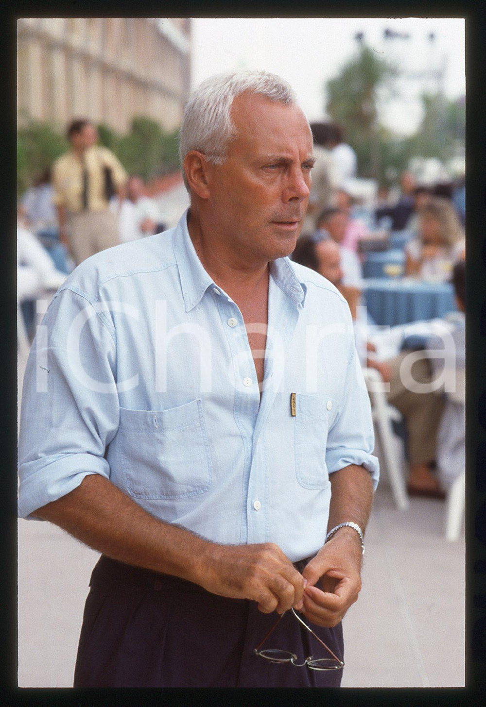 Giorgio ARMANI - FESTIVAL CINEMA VENEZIA 1999 * 35 mm vintage slide 6