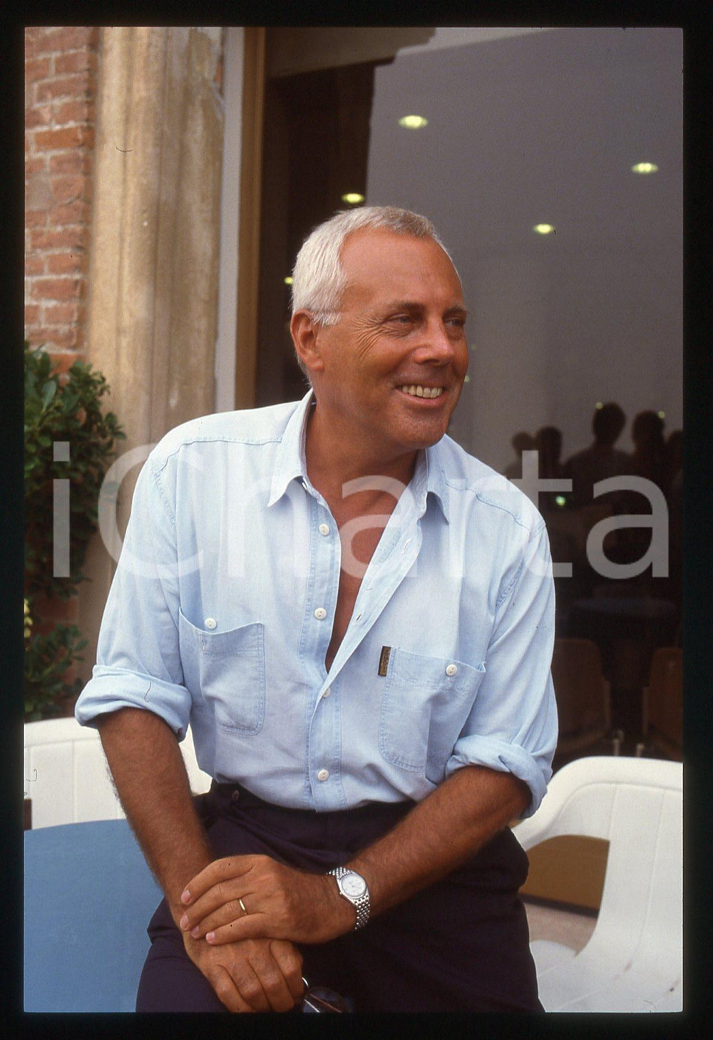 Giorgio ARMANI - FESTIVAL CINEMA VENEZIA 1999 * 35 mm vintage slide 7