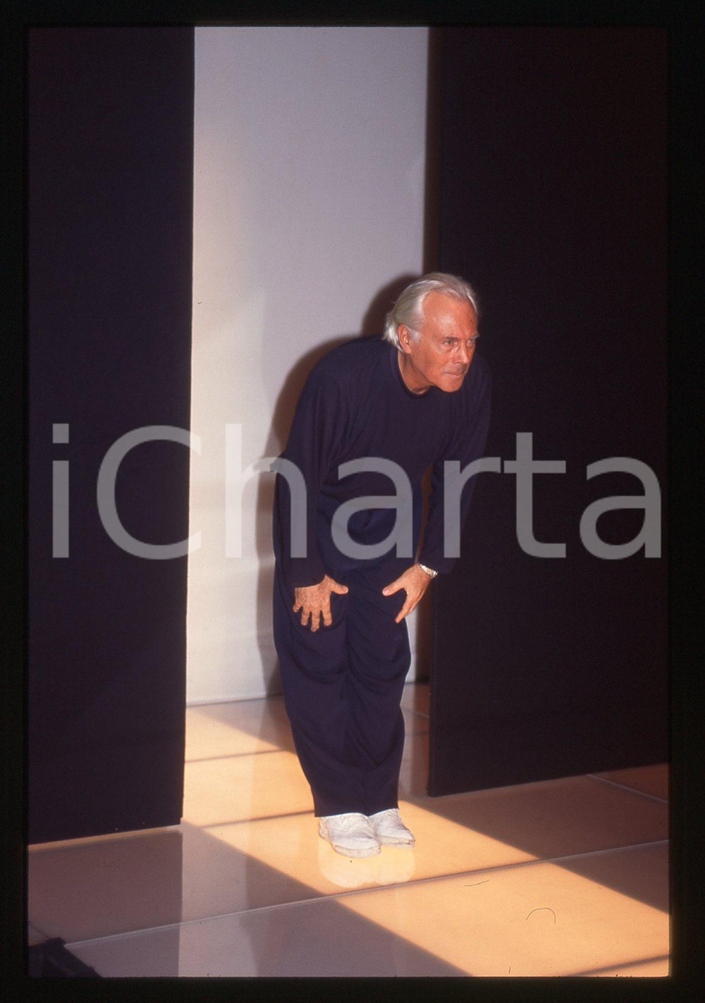 Giorgio ARMANI - MODA Sfilata primavera-estate 1995 ca * 35 mm vintage slide 6