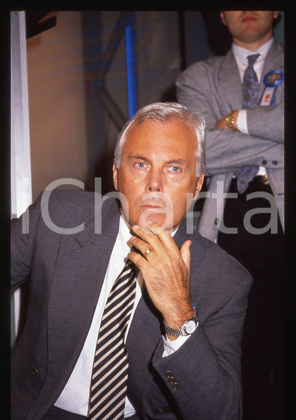Giorgio ARMANI - MODA - ITALIA '90 * 35 mm vintage slide 45