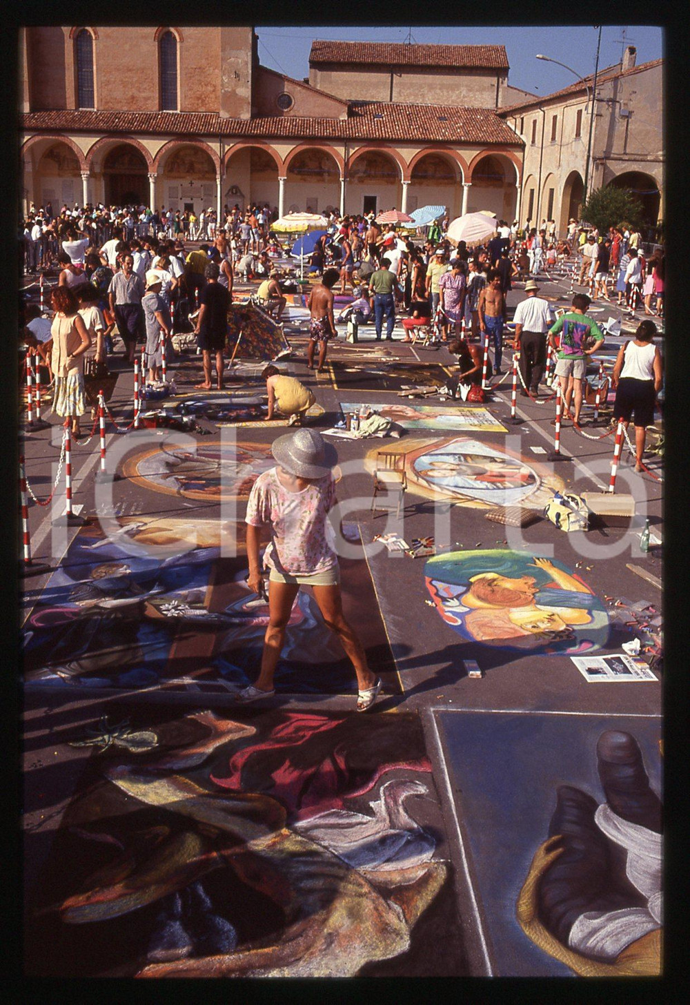 1991 CURTATONE Fiera delle Grazie - Madonnari * 35 mm vintage slide 35