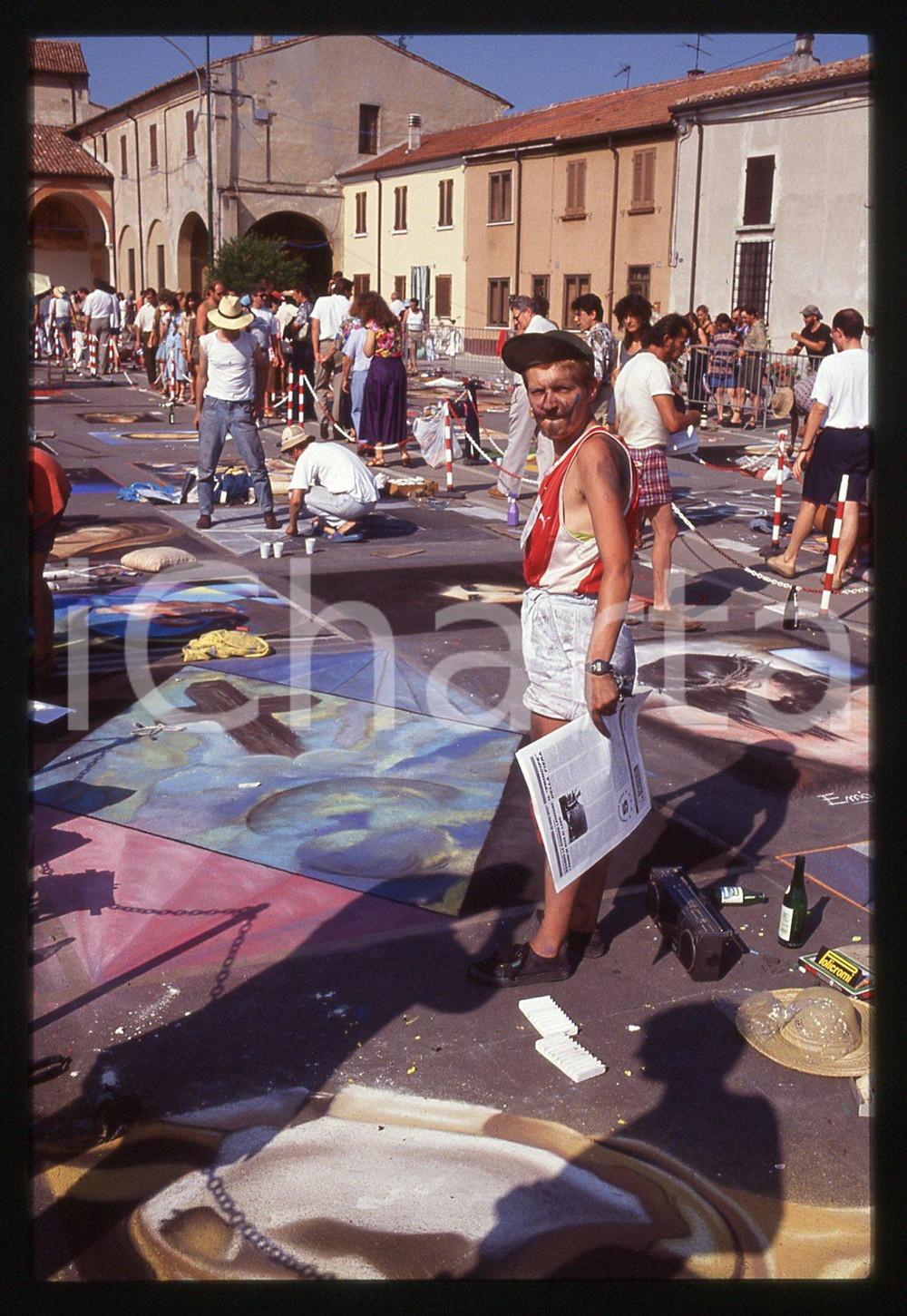 1991 CURTATONE Fiera delle Grazie - Madonnari * 35 mm vintage slide 38