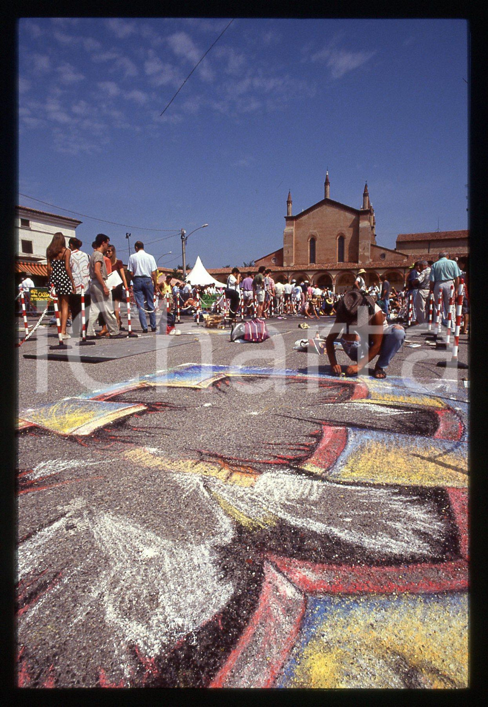 1991 CURTATONE Fiera delle Grazie - Madonnari * 35 mm vintage slide 40