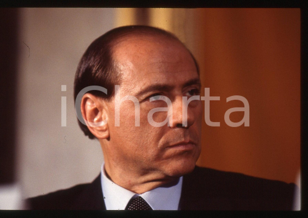 Silvio BERLUSCONI POLITICA Congresso FORZA ITALIA 1995 ca *35 mm vintage slide 3
