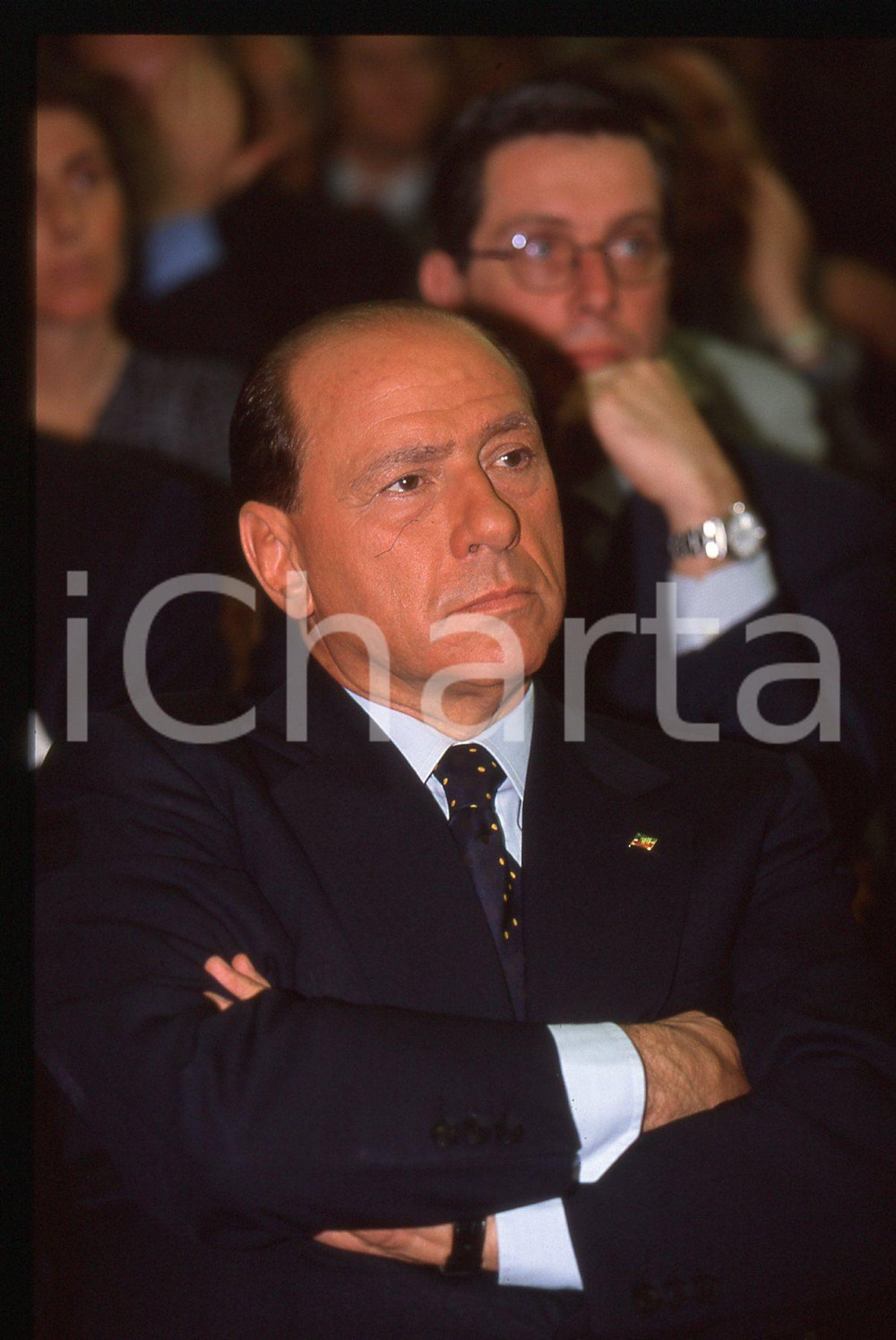 Silvio BERLUSCONI POLITICA Congresso FORZA ITALIA 1995 ca *35mm vintage slide 13