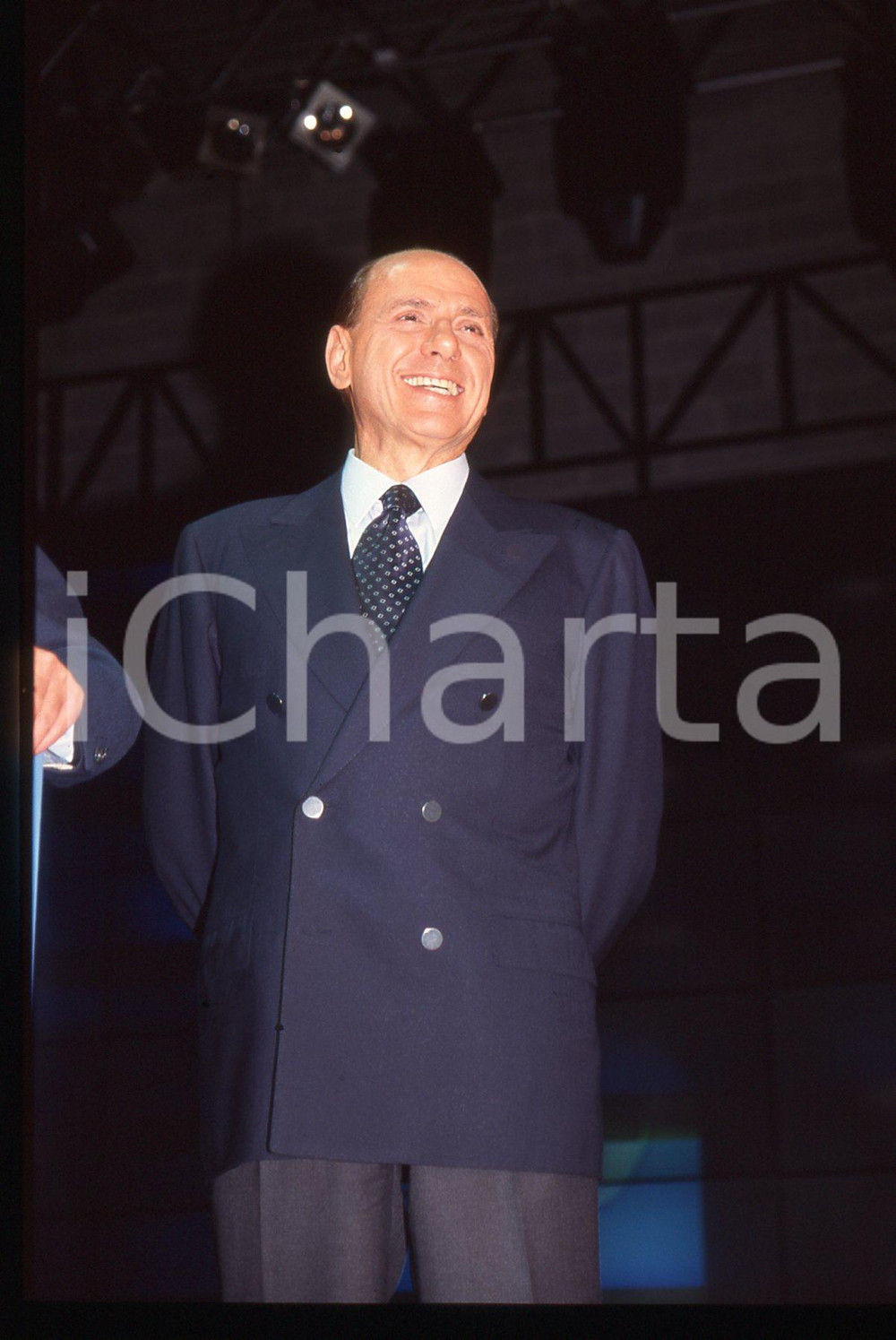 Silvio BERLUSCONI POLITICA Congresso FORZA ITALIA 1995 ca *35mm vintage slide 25