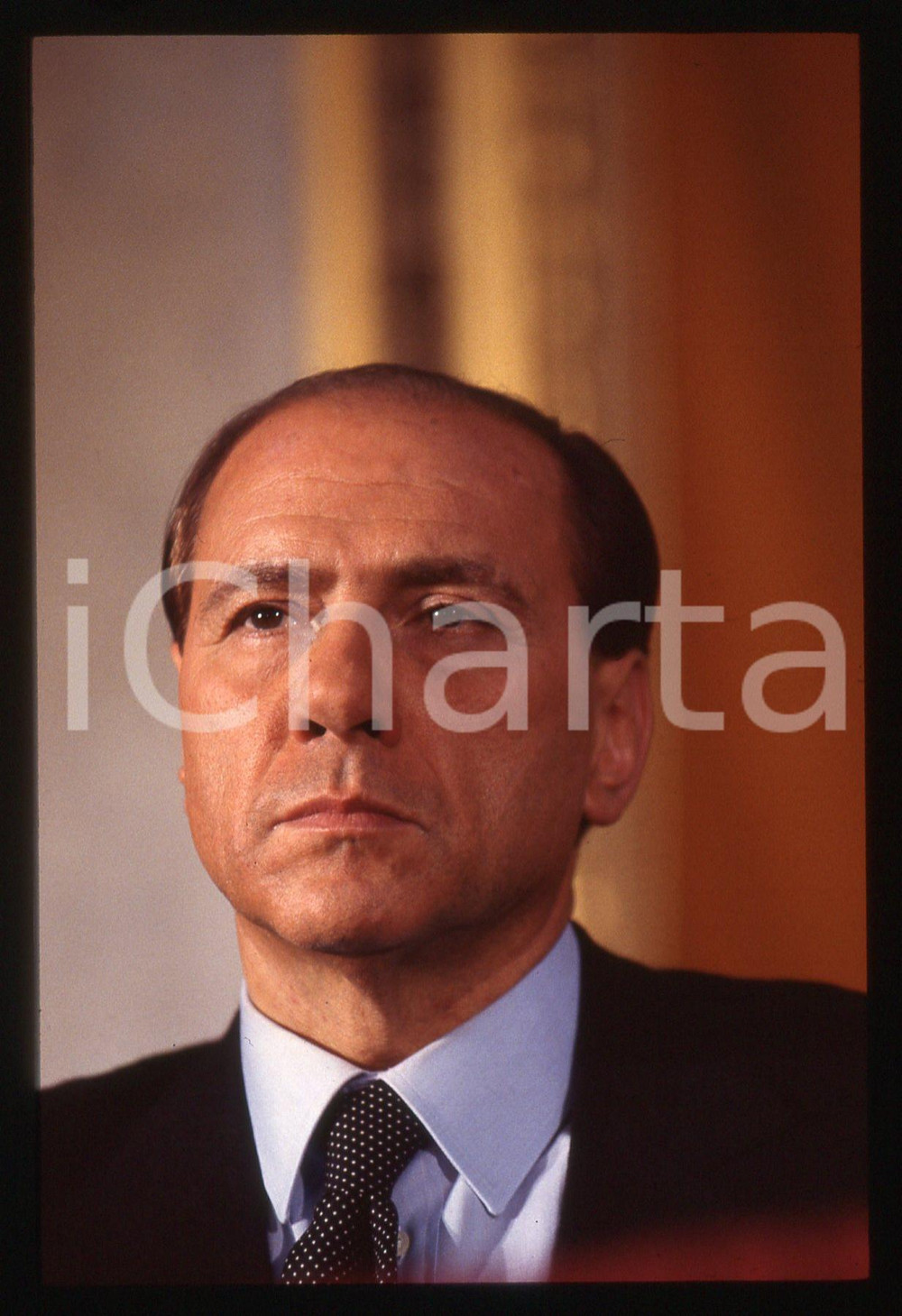 Silvio BERLUSCONI POLITICA - FORZA ITALIA 1995 ca *35 mm vintage slide 52