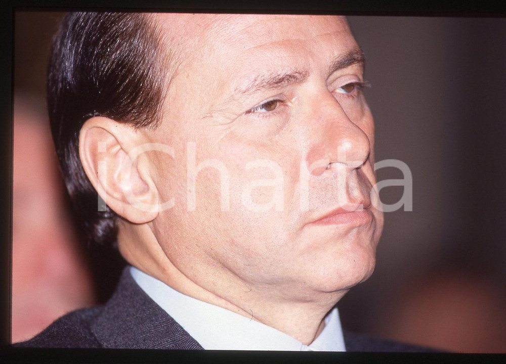 Silvio BERLUSCONI POLITICA - FORZA ITALIA 1995 ca *35 mm vintage slide 72