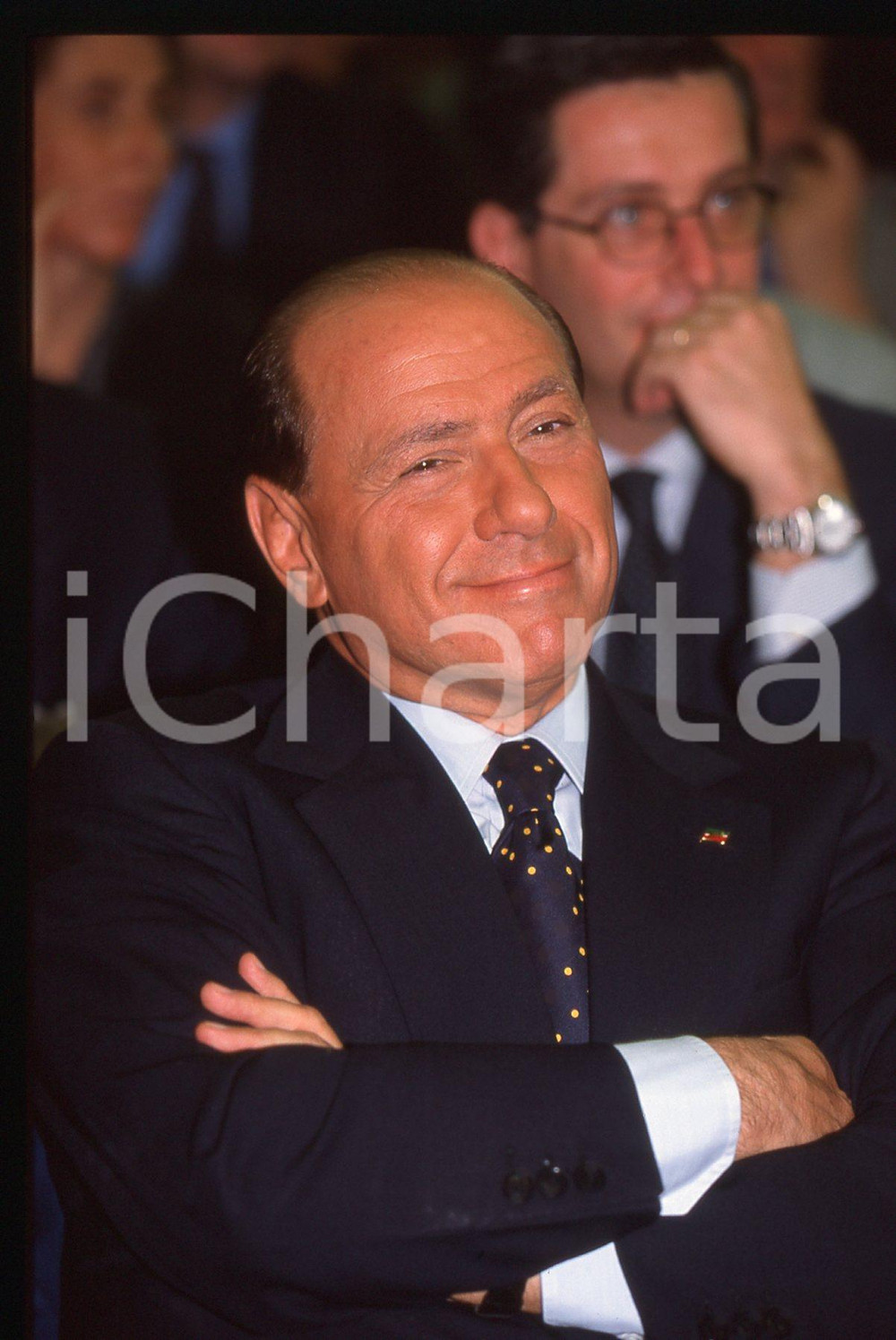 Silvio BERLUSCONI Convegno CONFINDUSTRIA 1995 *35 mm vintage slide 74