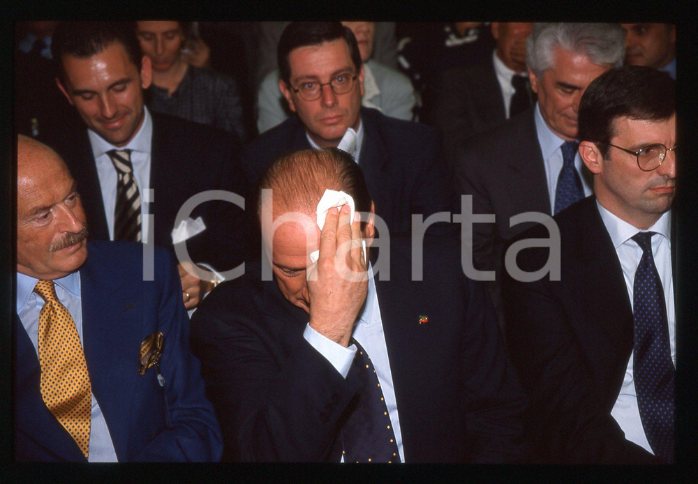 Silvio BERLUSCONI Convegno CONFINDUSTRIA 1995 *35 mm vintage slide 78