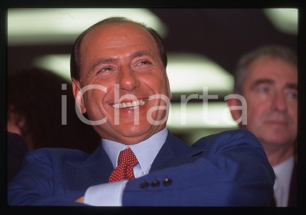 Silvio BERLUSCONI Convegno CONFINDUSTRIA 1995 * 35 mm vintage slide 4