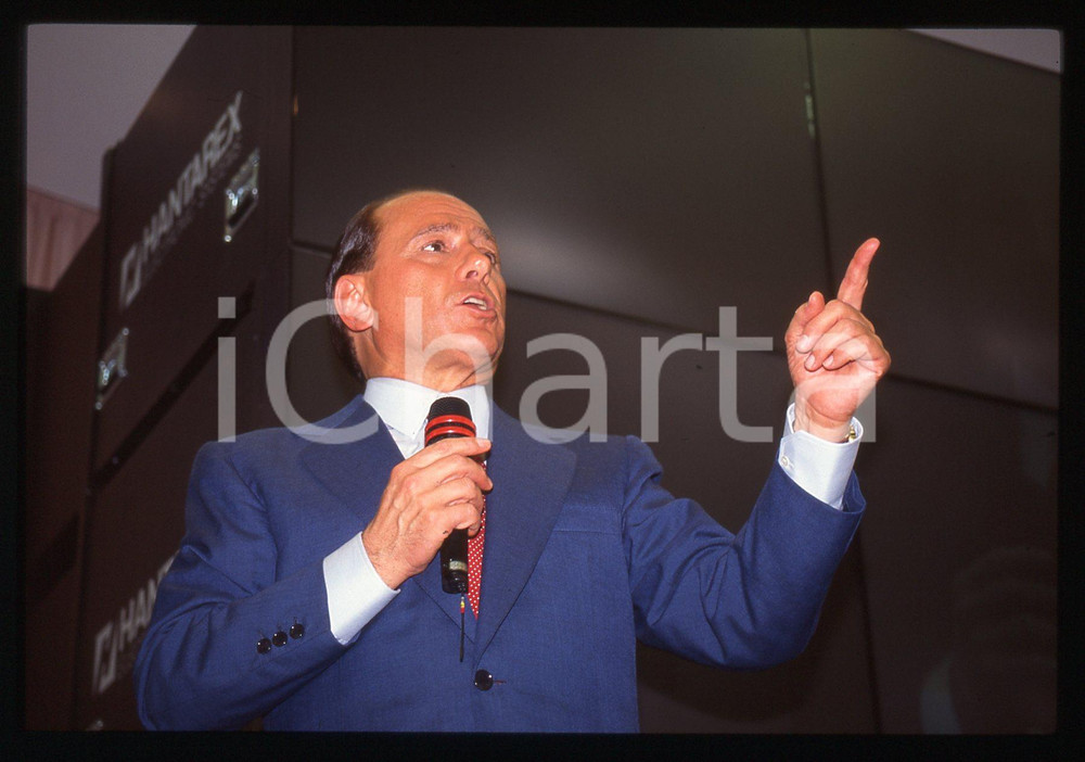 Silvio BERLUSCONI Convegno CONFINDUSTRIA 1995 * 35 mm vintage slide 6