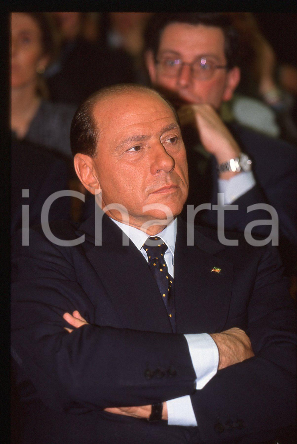 Silvio BERLUSCONI Convegno CONFINDUSTRIA 1995 *35 mm vintage slide 91