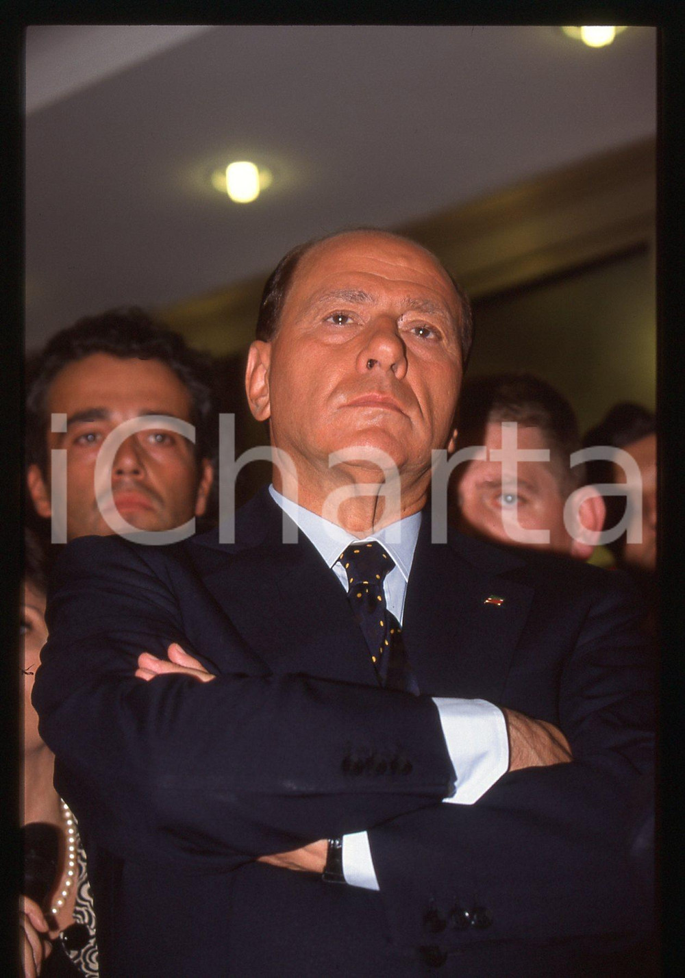 Silvio BERLUSCONI Convegno CONFINDUSTRIA 1995 *35 mm vintage slide 94