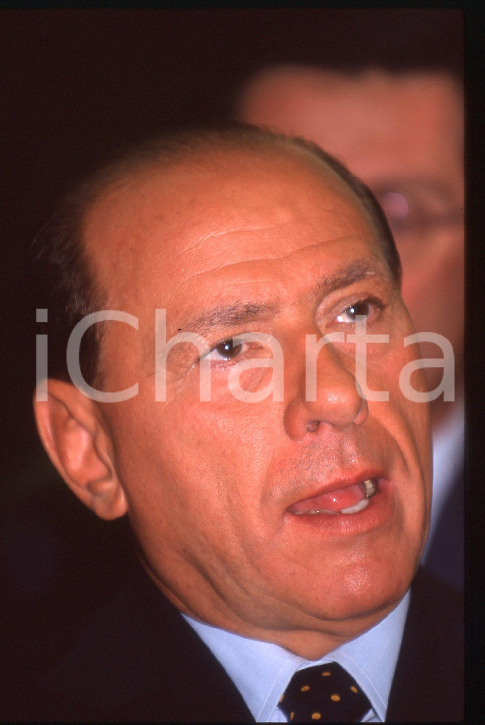 Silvio BERLUSCONI Convegno CONFINDUSTRIA 1995 *35 mm vintage slide 100