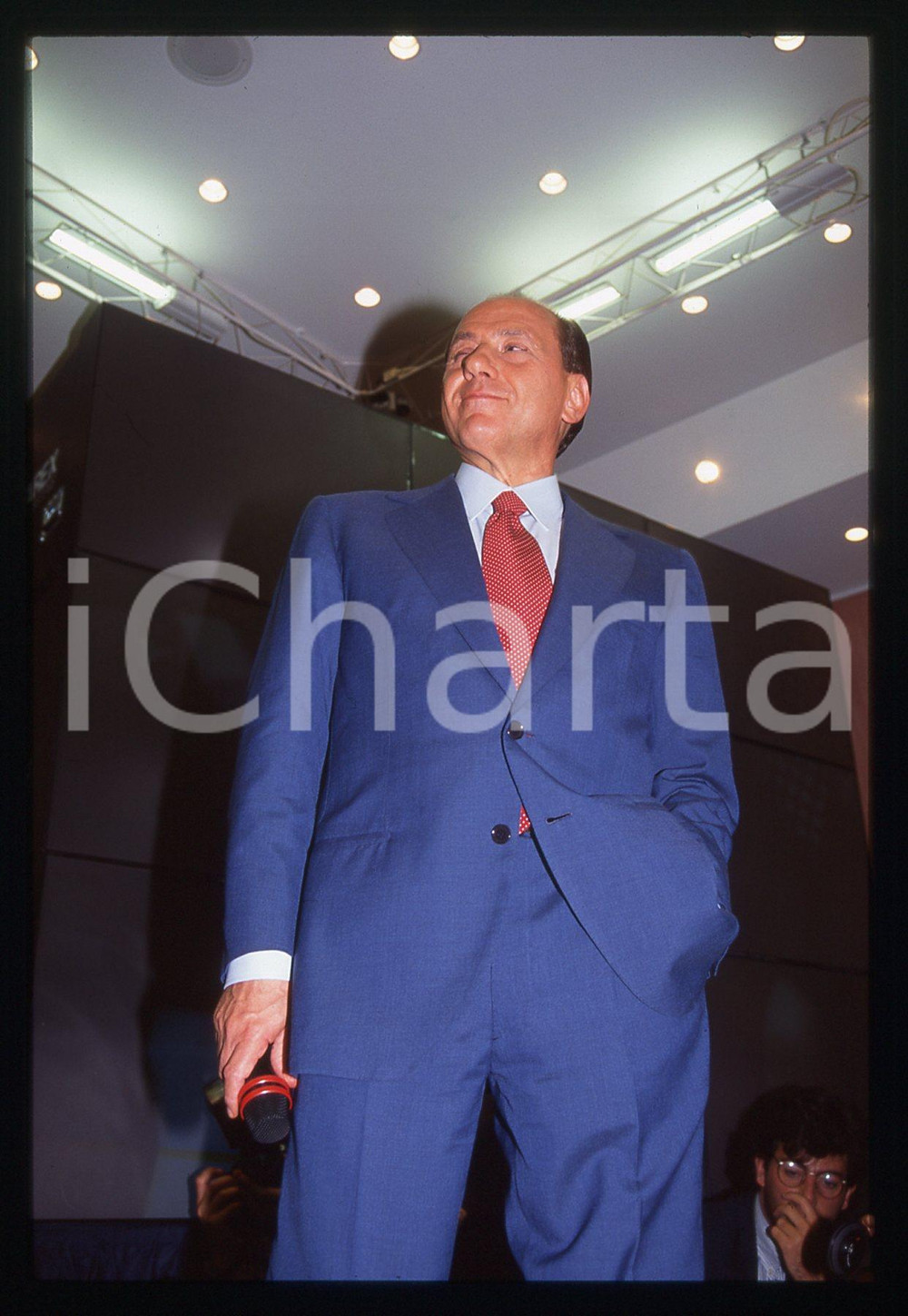 Silvio BERLUSCONI Convegno CONFINDUSTRIA 1995 * 35 mm vintage slide 9