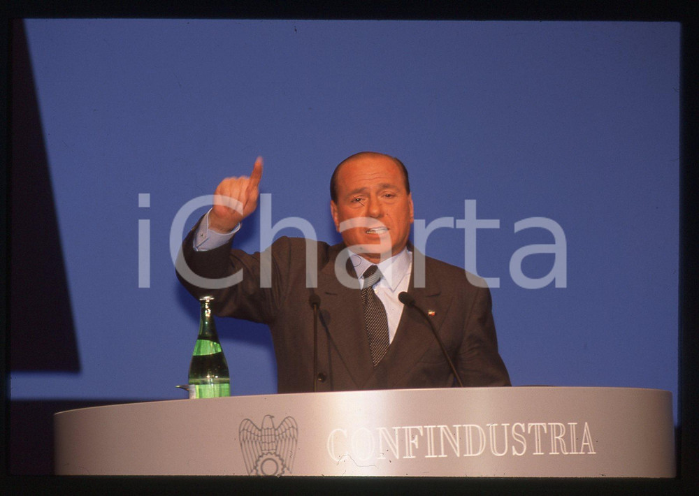 Silvio BERLUSCONI - CONFINDUSTRIA 1995 * 35 mm vintage slide 7