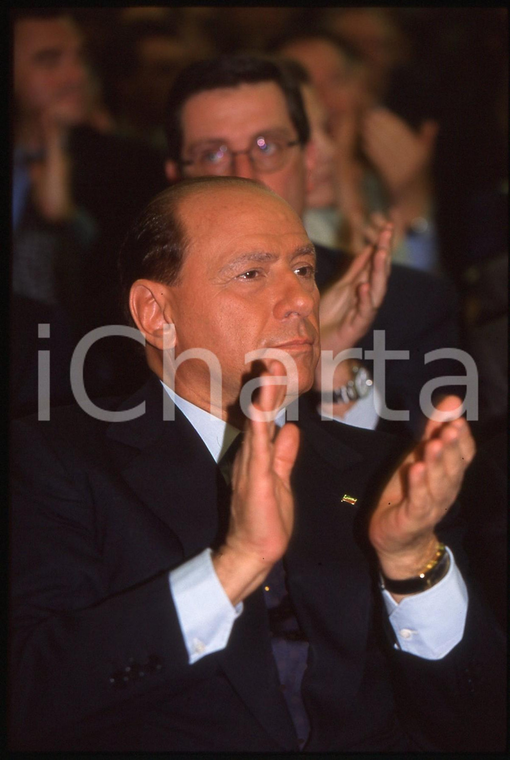 Silvio BERLUSCONI Convegno CONFINDUSTRIA 1995 *35 mm vintage slide 150