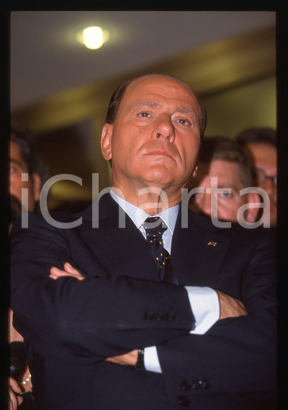 Silvio BERLUSCONI Convegno CONFINDUSTRIA 1995 *35 mm vintage slide 152