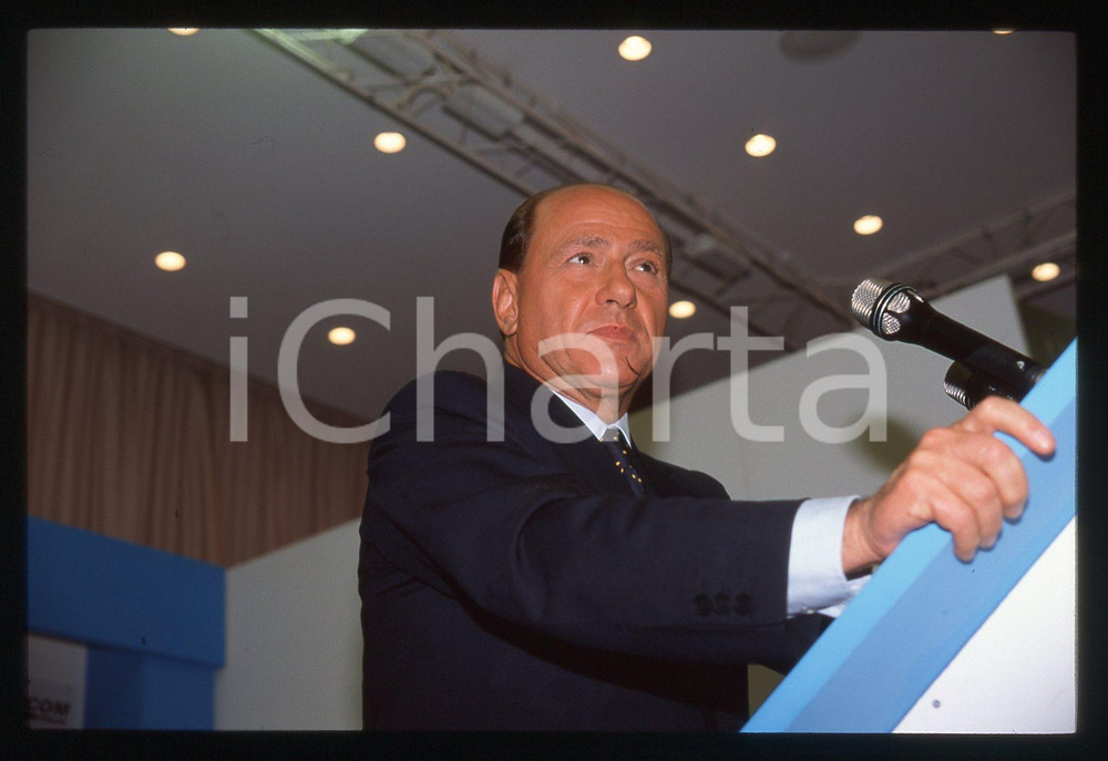 Silvio BERLUSCONI Convegno CONFINDUSTRIA 1995 *35 mm vintage slide 10