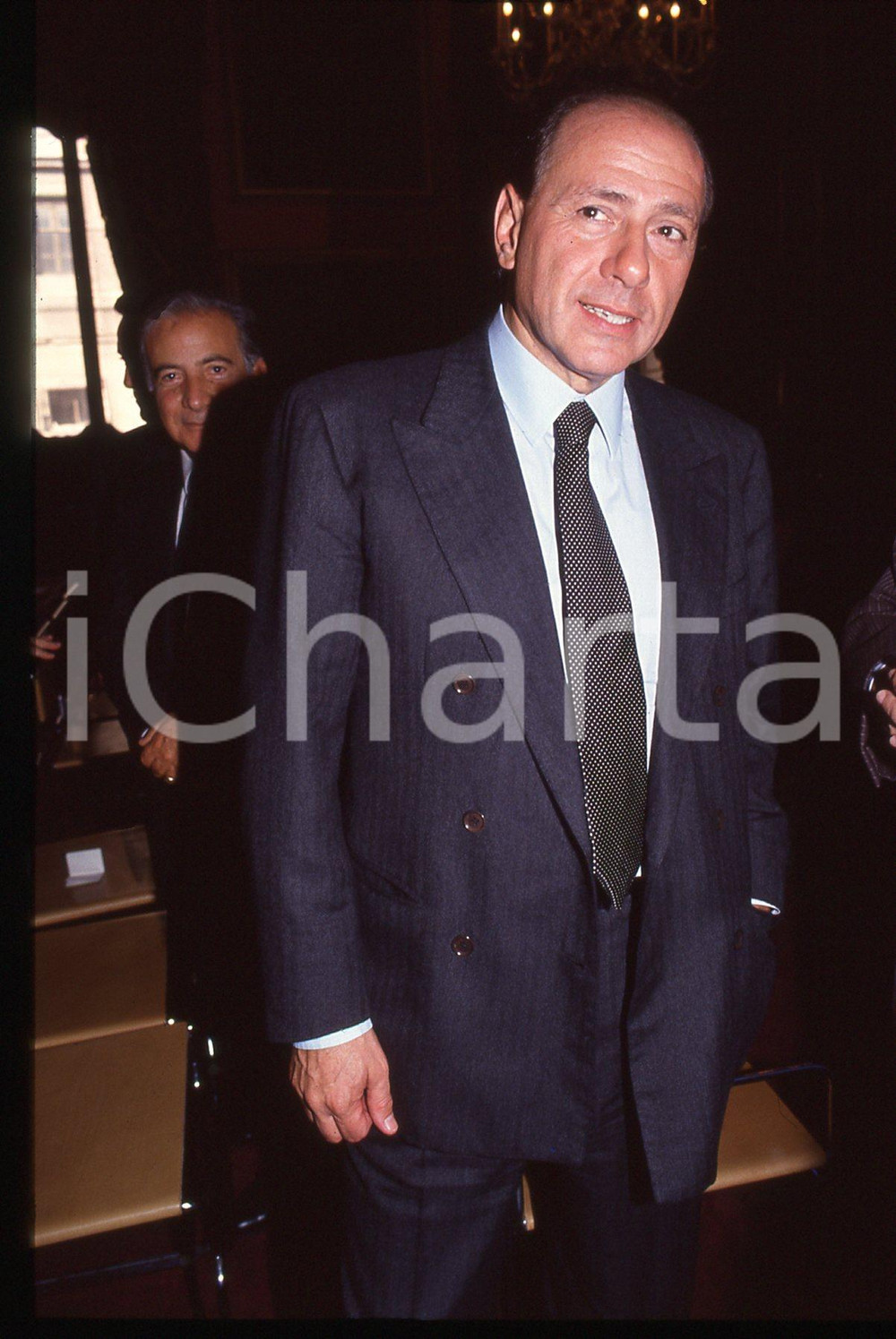 Silvio BERLUSCONI POLITICA - FORZA ITALIA 1995 ca *35 mm vintage slide 169