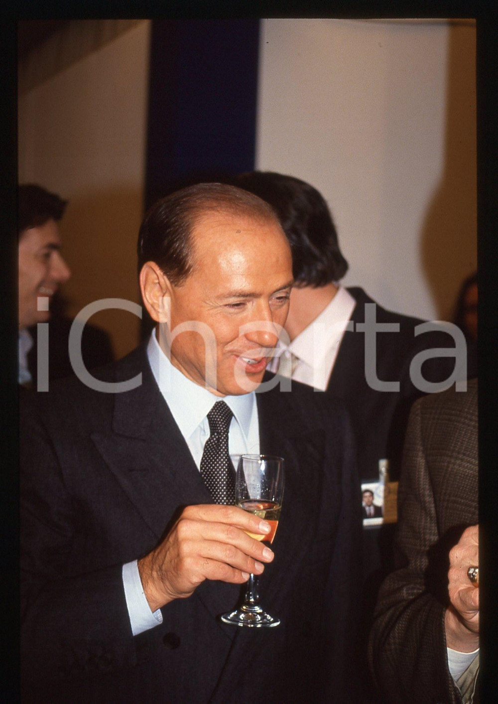 Silvio BERLUSCONI POLITICA - FORZA ITALIA 1995 ca *35 mm vintage slide 178