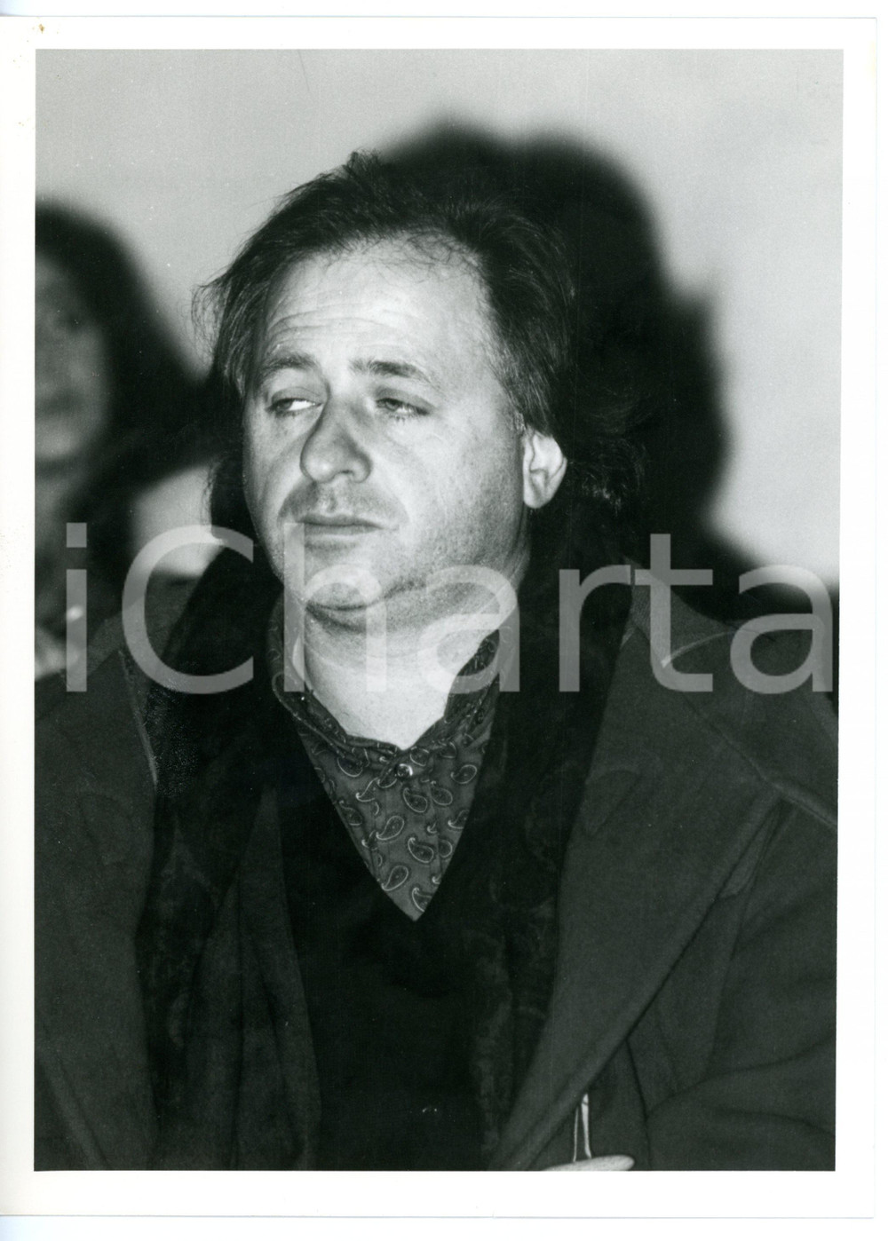 Fotografia d epoca originale 1995 ca FIRENZE Teatro Niccolini  Ritratto dell attore Marco MESSERI Foto 1